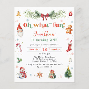 Budget Oh, was Spaß 1. Weihnachtsfest farbenfroh G