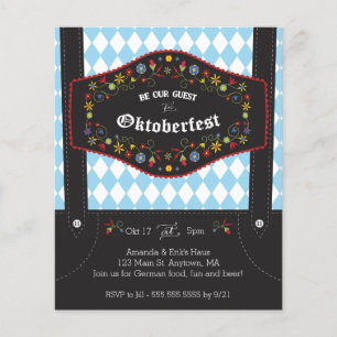 Budget Oktoberfest, Oktoberfest Party Einladung Fl Flyer