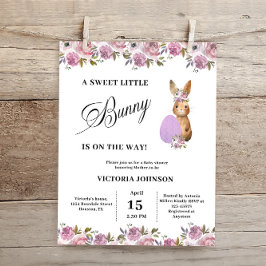 Budget Oster-Baby-Shower-Einladung