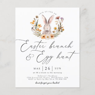 Budget Osterfeier Wildblume Jäger Hunt Bunny