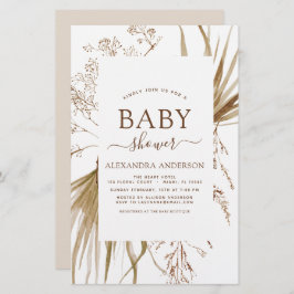 Budget Pampas Grass Bohemisch Boho Babydusche