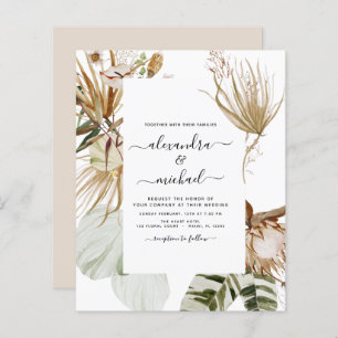 Budget Pampas Grass Bohemisch Boho Tropical Weddin