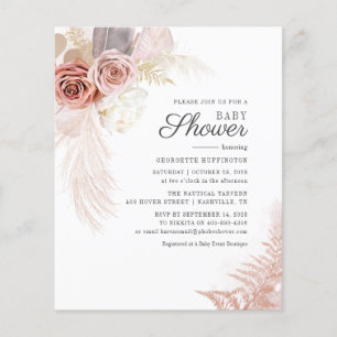 Budget Pampas Grass Terracotta Brautparty