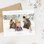 Budget Panoramic Chic H Foto - Snowman Flyer<br><div class="desc">****** PAPIER IST DÜNN. AKTUALISIEREN SIE EIN BILDERPAPIER. ES SIND KEINE ENVELOPEN ENTHALTEN. FÜR KARTENLAGER, THICKERKARTEN, KARO DEN LINK UNTEN AUS. KARTENBESTAND, THICKER KARTEN HABEN EINE OPTION FÜR ENVELOPES ODER ENTHÄLT SIE******** Rett Geld auf Karten mit einem Flyer auf Papier. Genießen Sie den Urlaub Ihrer Familie und Freunden mit Ihrem...</div>