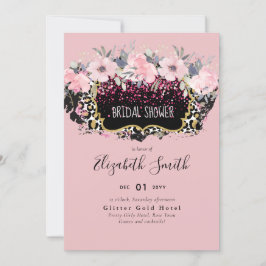 Budget Pink Floral Modernes Girl-Brautparty