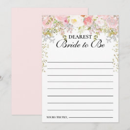 Budget pink Florals Bridgerton Brautparty Einladung