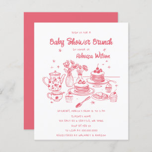 Budget Pink Hand Dragee Girl Dusche Brunch Brunch