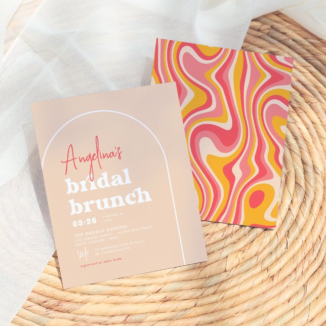Budget Pink Hippie Boho Arch Brunch Brautparty (Von Creator hochgeladen)