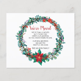 Budget Poinsettia Kranz Wir haben die Urlaubskarte