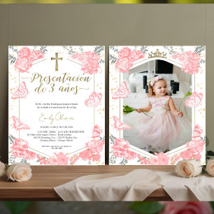 Budget Presentación 3 años Foto Einladung