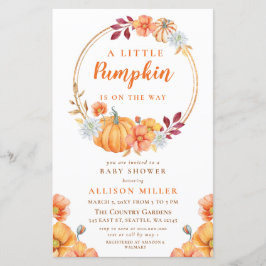 Budget Pumpen Baby Dusche Einladung