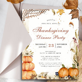 Budget Pumpkin Rustikaler Herbst Erntedank Abendes