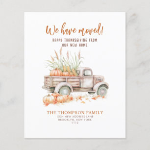 BUDGET Pumpkin Truck Erntedank Moving