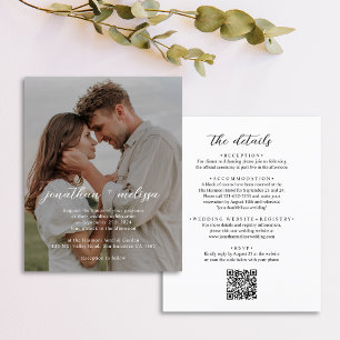 BUDGET QR-Code Alles in Einem Eleganten Stylischen