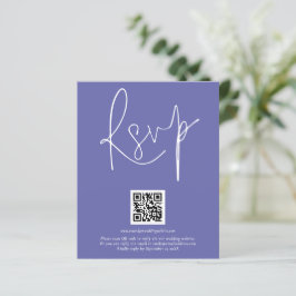 Budget QR Code Skript Hochzeit Blue UAWG