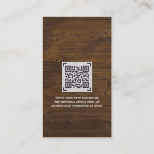 Budget QR Code Website UAWG Hotel Wedding Details Begleitkarte