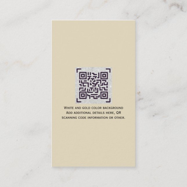 Budget QR Code Website UAWG Hotel Wedding Details Begleitkarte (Rückseite)