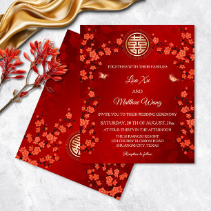 BUDGET Red Blossom Chinesische Hochzeit