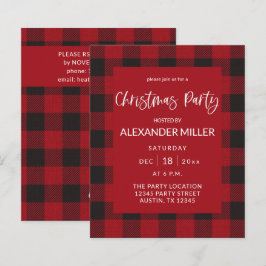 Budget Red Buffalo Kariert Flannel Weihnachtsfeier