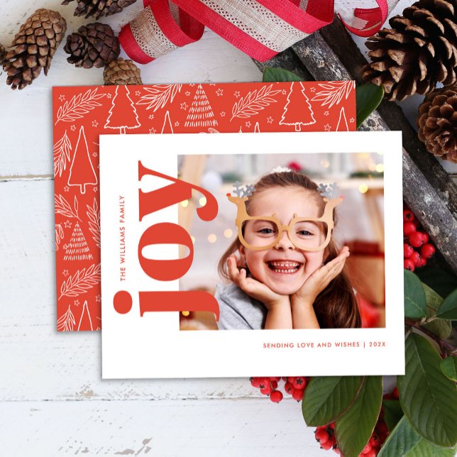 Budget Red Joliday Foto Card Flyer (Von Creator hochgeladen)