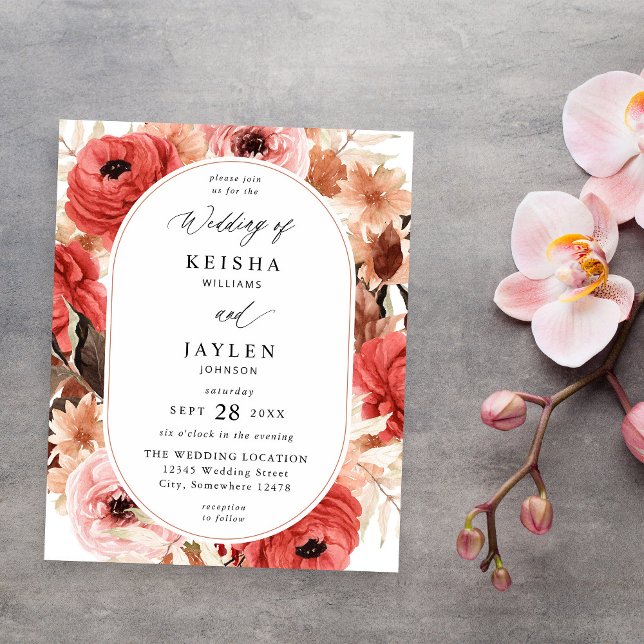 Budget Rosa und Rosa Blumenzehen Flyer (Von Creator hochgeladen)