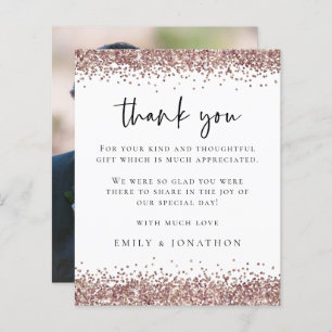 Budget Rose Glitzer Foto Wedding White Dank