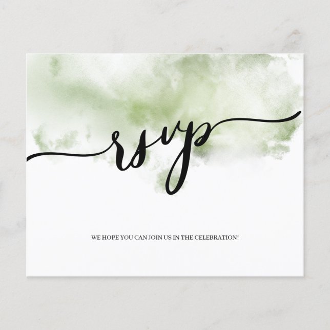 BUDGET/ RSVP Card-Flier. Flyer (Vorne)