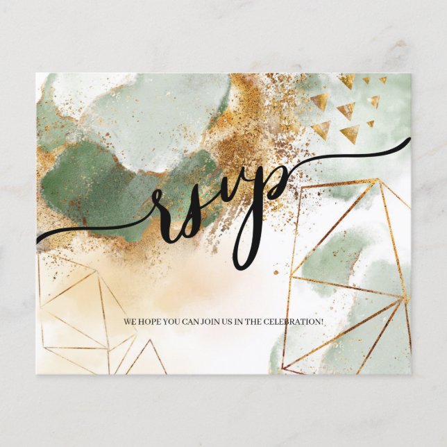 BUDGET/ RSVP Card-Flyer. Flyer (Vorne)