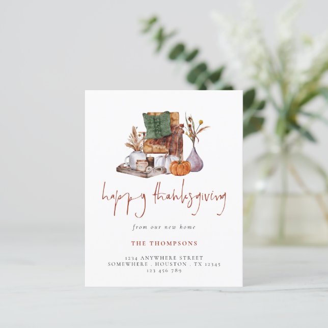 Budget Rustic Happy Thanksgiving von New Zuhause (Stehend Vorderseite)