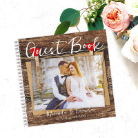 Budget - Rustic Wood Wedding Foto Gästebuch