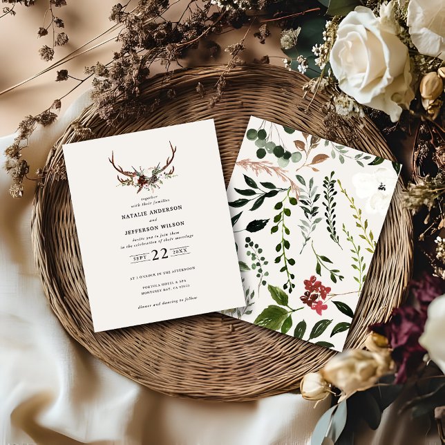 Budget Rustikale Blumenfreunde laden zur Hochzeit  (Von Creator hochgeladen)