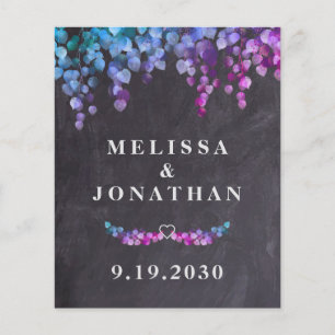 Budget Rustikale Eukalyptus Botanical QR Code Wedd