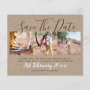 Budget Rustikale FotoCollage retten Daten