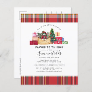 Budget Rustikale Karierte Lieblings-Dinge Weihnach