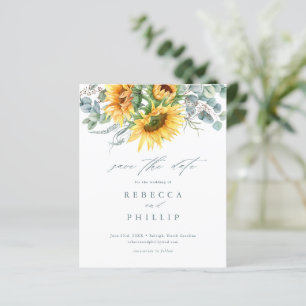 Budget Rustikale Sonnenblumen-Hochzeit Bitte Vorme