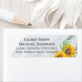 Budget Rustikale Sonnenblumen Olivenöl Grüne Hochz