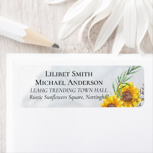 Budget Rustikale Sonnenblumen Olivenöl Grüne Hochz (Insitu)