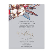 Budget Rustikale Winter Florals Hochzeitsempfehlun