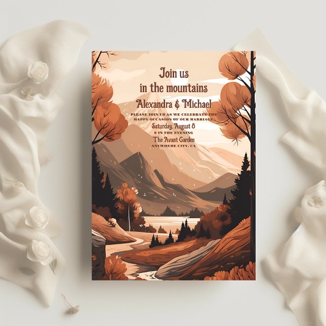 Budget Rustikaler Bergwald Evergreen Wedding (Von Creator hochgeladen)