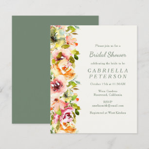 Budget Rustikales Burgund Blumenladen Brautparty