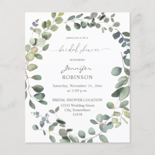 Budget Rustikales Eukalyptus Duo Brautparty