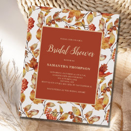 Budget Rustikales Terracotta Leaf Brautparty