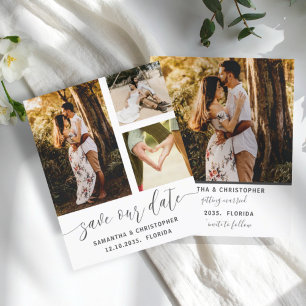 Budget Save Our Date Schwarz & Weiß 3 Foto 