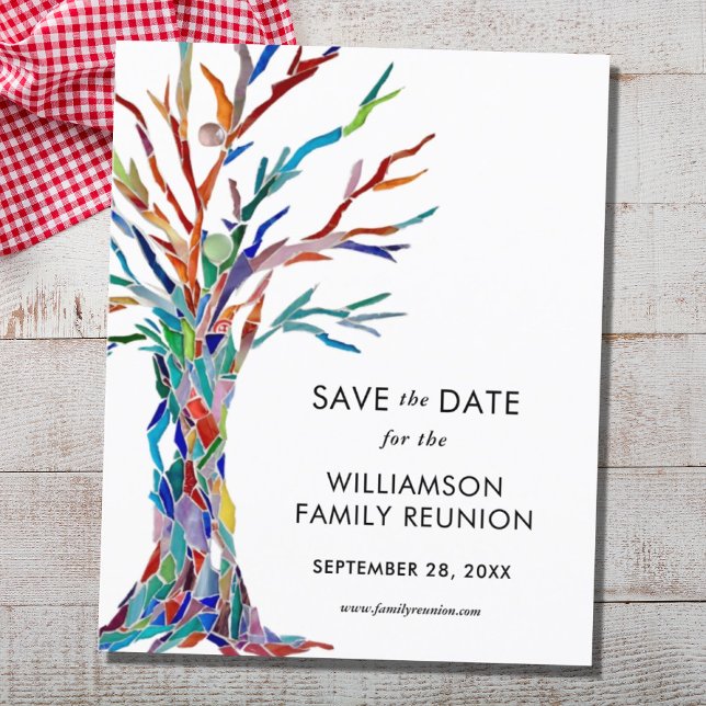 Budget Save the Date Family Tree Family Wiedersehe (Von Creator hochgeladen)