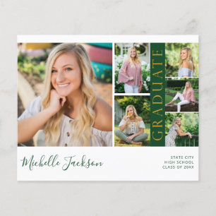 Budget Schule Geist 6 Foto Abschluss Grün G An Flyer