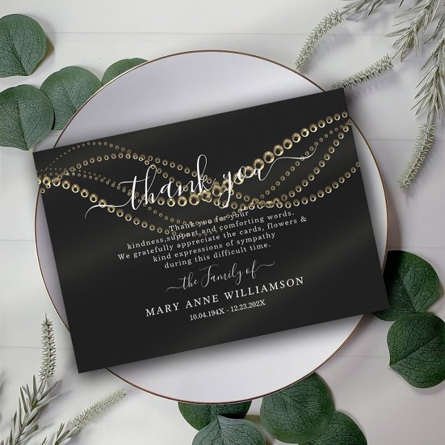 Budget Script Beerdigung Danke Karte (Von Creator hochgeladen)