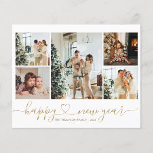 BUDGET Script Gold Happy Silvester 5 Foto Urlaub
