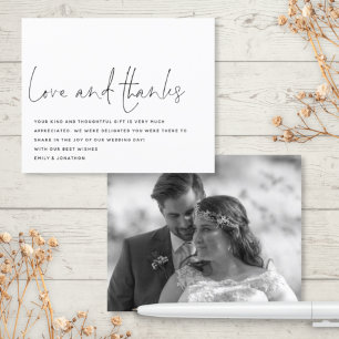 Budget Script Liebe Danke Foto Wedding Vielen Dank