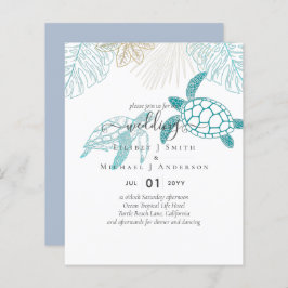 BUDGET Sea Turtles Hochzeit Moderne Kunst