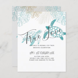 BUDGET Sea Turtles Hochzeit Moderne Kunst